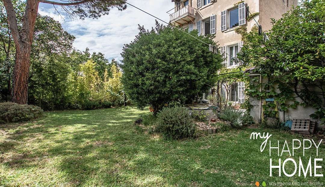 Appart rare – Jardin 180m2 – proche St Barnabé – 355 000 €