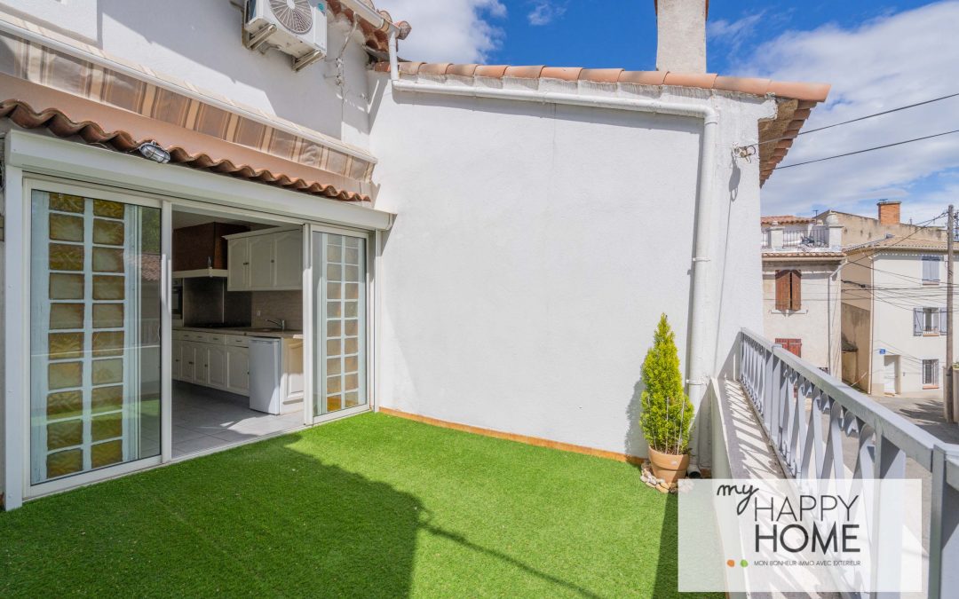 Maison de ville avec terrasse au cœur de Château Gombert 13013 – 200 000 €