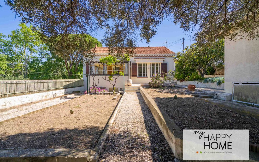 Maison T4 plain pieds de 90 m2 sur 500 m2 13012 – 530 000 €