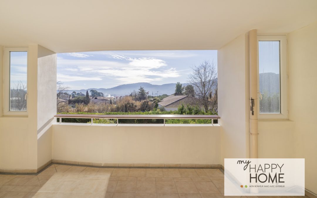 Appartement T3 avec terrasse, La Valentine, Marseille 11ème – 275 000 €