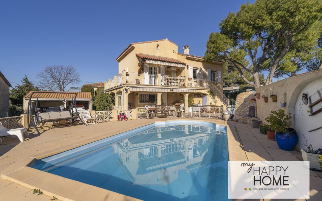 Maison Chateau Gombert 110 m2 sur parcelle de 900 m2 – 460 000 €