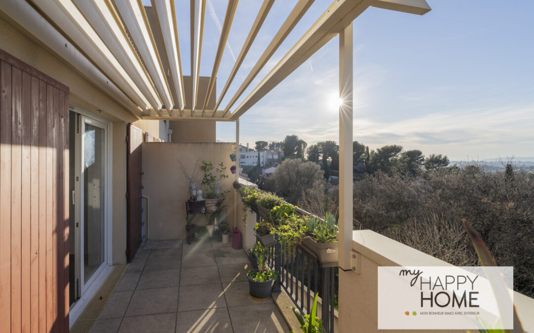 Appartement duplex T3 avec terrasse à Allauch village – 275 000 €