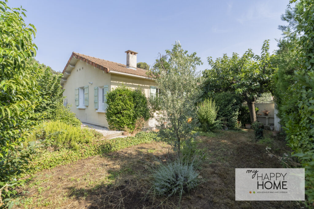 Maison de plain-pied de 75 m² avec jardin à Saint-Julien, Marseille 12 ème – 493 000 €
